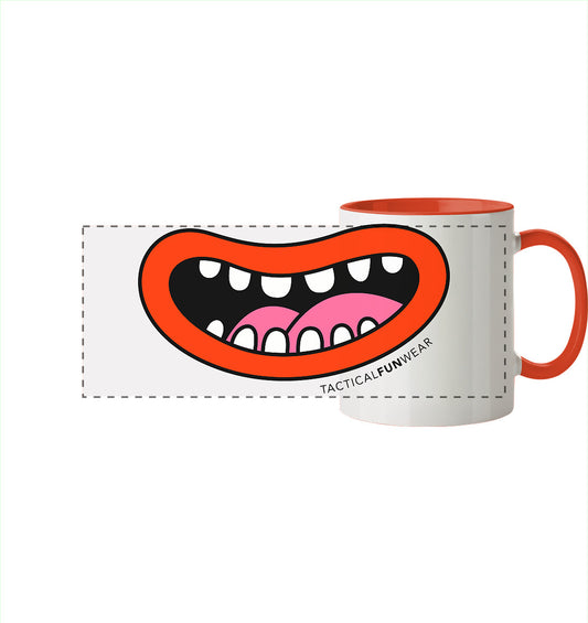 TacticalSmile Tasse - Panorama Tasse zweifarbig