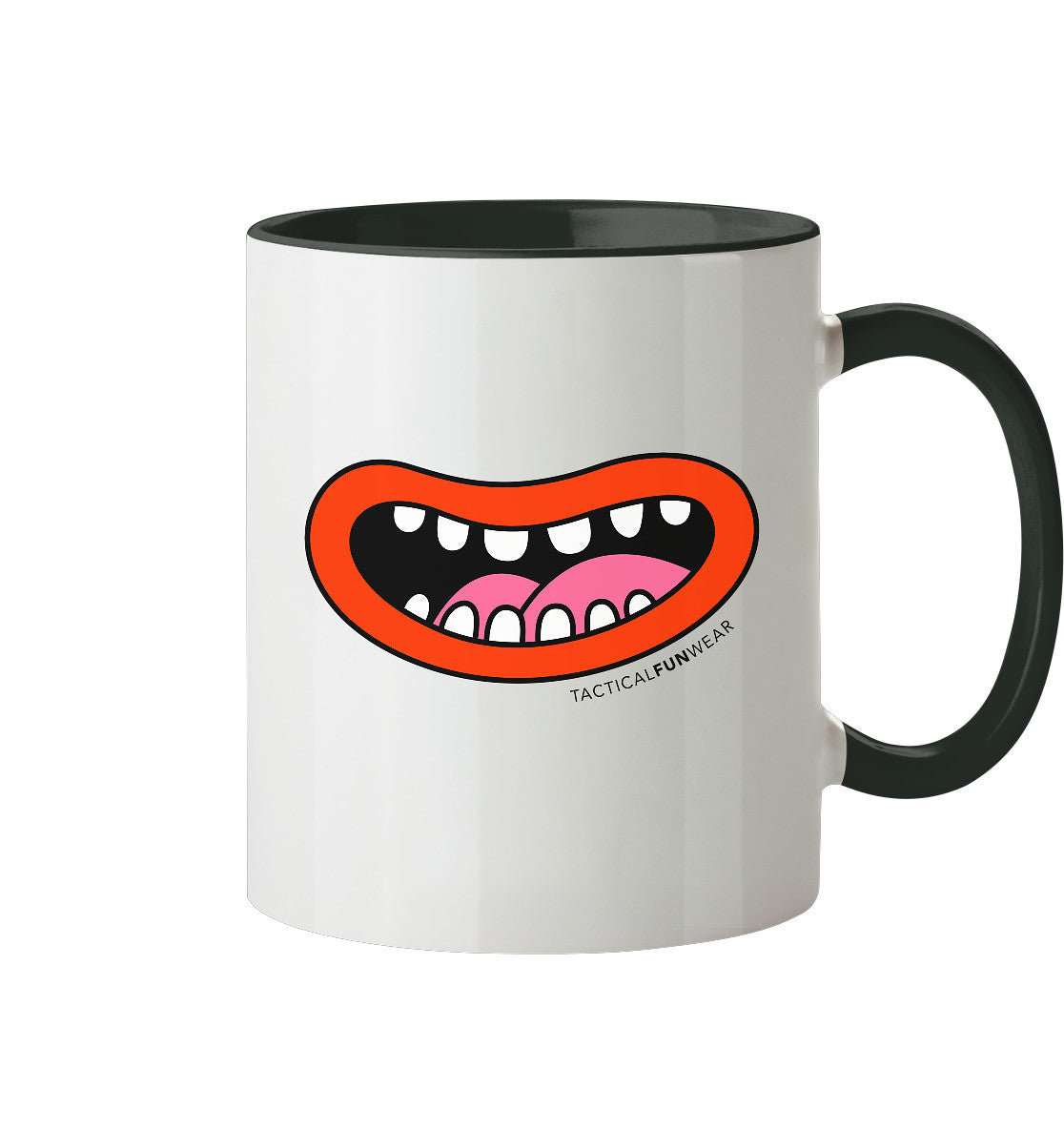 TacticalSmile Tasse - Tasse zweifarbig